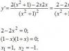 Критические точки функции Найти отрицательную точку максимума функции