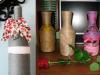 DIY dekorácia vázy: nápady na fotografiu