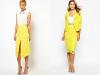 Желтая юбка-карандаш: внесет яркость в ваш образ