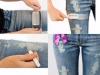 Как из джинс сделать рваные в домашних условиях красиво?