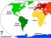 Kontinenty planéty Zem: názvy, stručný popis